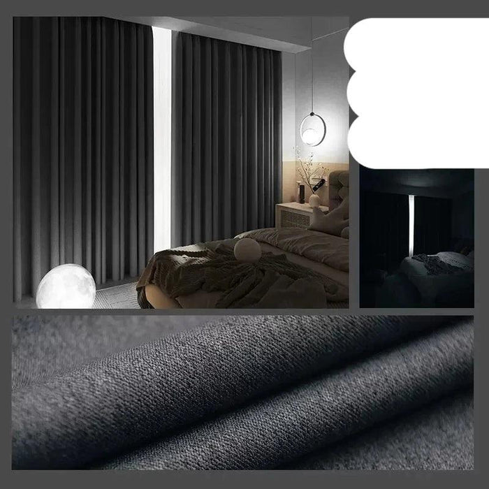 Luxury Soundproof Linen Drapes - Premium Noise Isolation and Total Privacy Solution