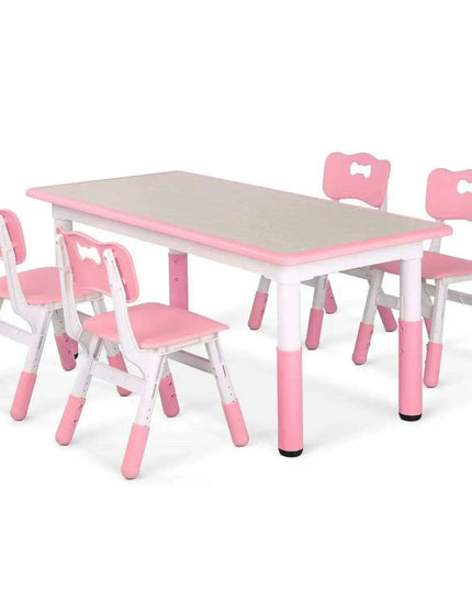 Ergonomic and Adjustable Kids Table and Chair Set for Safe Playtime