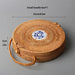 Handwoven Rattan Tea Storage Box with Versatile Usage