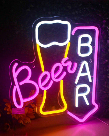 Charming Neon LED Wall Decor: Stylish Illumination for Any Occasion