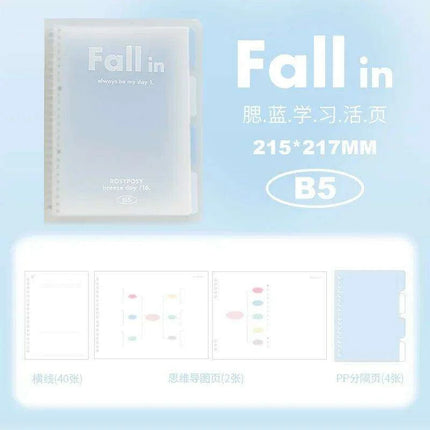 Customizable Ombre A5 & B5 Notebook Set for Stylish Office & School Essentials