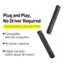 Ergonomic Wireless Presenter with USB Pointer for Smooth Slideshow Control