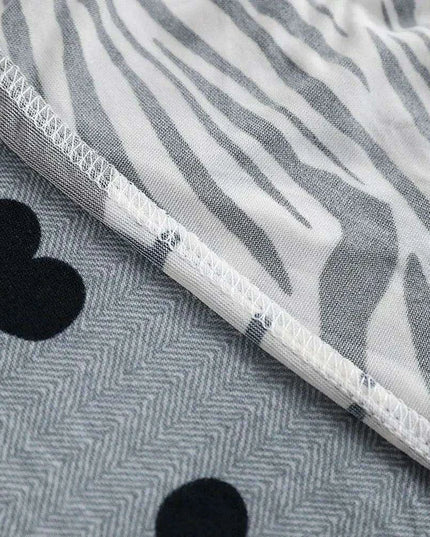 Svetanya Stylish Geometric Stretch Sofa Slipcover for Armrest-Free Chairs