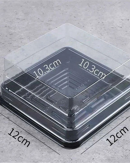 Elegant Transparent Baking Box Set - Enhance Your Culinary Creations with Style