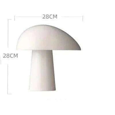 Sleek Contemporary Mushroom LED Table Lamp - Perfect for Home and Office Use - Comes with 1-Year Warranty
