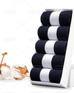 5 Pairs (Navy Blue) / EU 38-44(US 6-10)