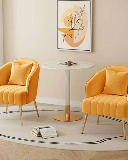 Luxe Scandinavian Lamb Velvet Armchair for Ultimate Comfort and Style