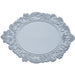 Embossed Elliptic Flower Silicone Placemat Set for Stylish Table Settings