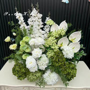 Silk Flower Ball Table Centrepiece