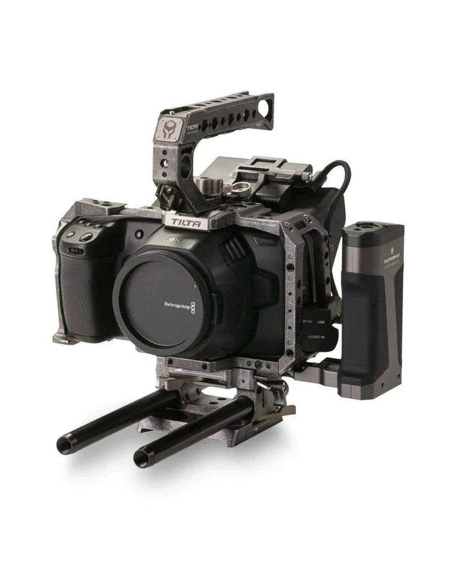 TILTA Gray Camera Cage Kit with Follow Focus for BMPCC 4K 6K - Cinema Essentials