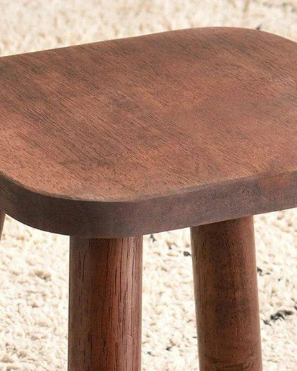 Stylish Solid Wood Stool - Versatile Seating Solution for All Ages