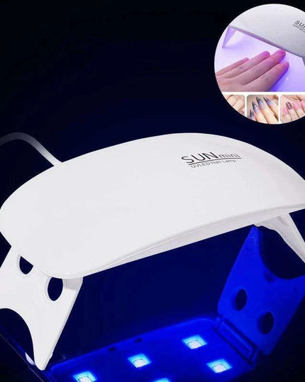 Portable 6W USB LED Nail Curing Lamp - Salon-Quality Manicures Anytime, Anywhere