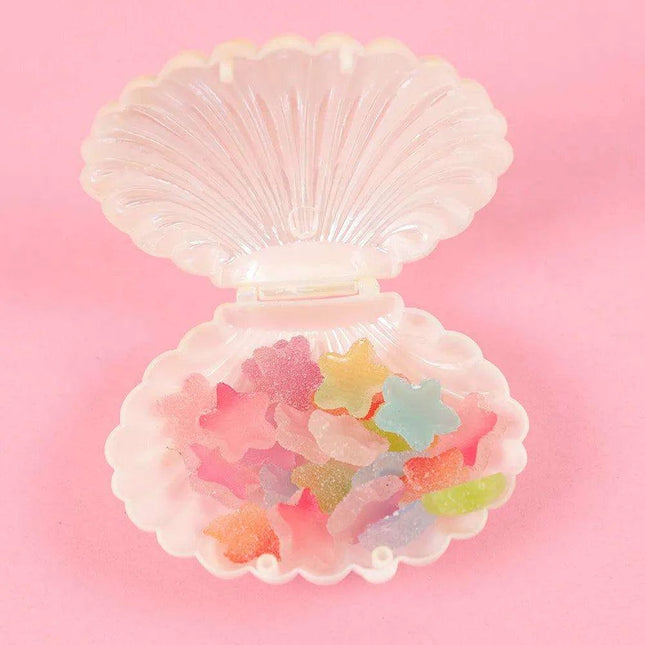 Chic 5-Piece Metallic Shell Candy Box Collection for Elegant Gift Giving and Event Decor