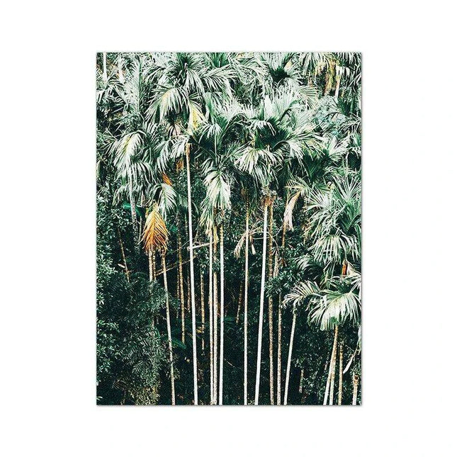 Tropical Waves Coastal Canvas Art Collection - Ocean Escape Series