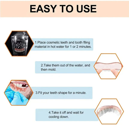 Denture Silicone Kit Silicone Liners Soft Kit Soft Denture Kit Teeth Upper And Lower Set Easy Use Dental care denture-silicone-kit-silicone-liners-soft-kit-soft-denture-kit-teeth-upper-and-lower-set-easy-use-dental-care