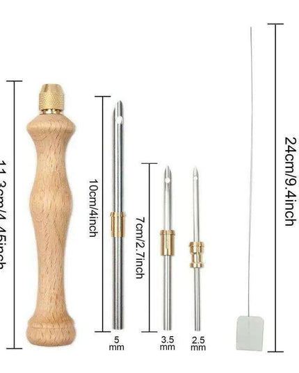 Adjustable Punch Needle Craft Kit for Creative DIY Embroidery and Projects