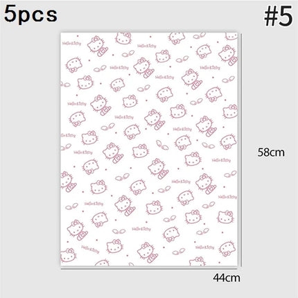 Gardenlife Store Hello Kitty Flower Bouquet Wrapping Paper & Ribbon Se