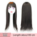 Seamless White Hair Clip-In Bangs for Effortless Style Transformation