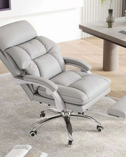 Ultimate Comfort Ergonomic Gaming Chair with Footrest and 360-Degree Swivel Action