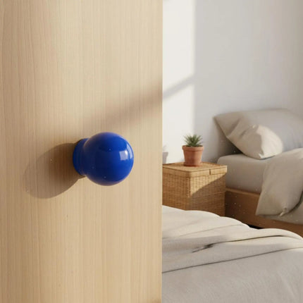 Shop1104398223 Colorful Glossy Round Ball Knobs - 7 Pieces, Polished F