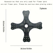 Space-Saving Vertical Herb Tower with Rolling Mobility