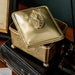 Luxurious Brass Candy Jar - Elegant Jewelry Storage Solution