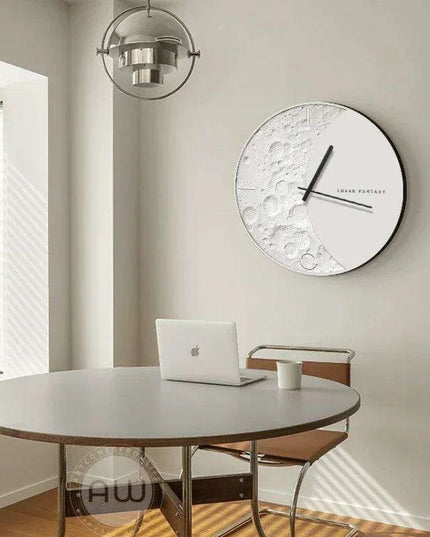 Celestial Glow Wall Clock - A Stunning Decorative Timepiece for Your Home and Dining Areas