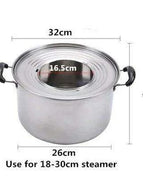 32cm steamer pot