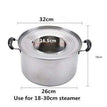 32cm steamer pot