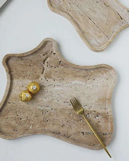 Scandinavian Elegance Marble Serving Tray Collection
