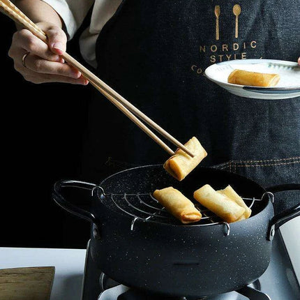 Elegant Beech Wood Extra-Long Chopsticks: Essential Utensils for Gourmet Dining