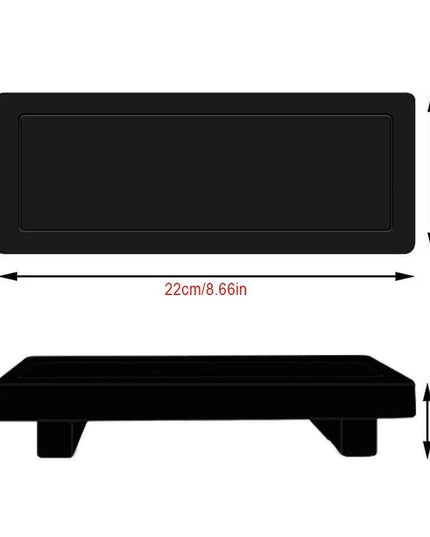 Stylish Silicone Storage Tray for Modern Bathroom and Kitchen Organization