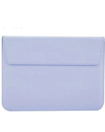 Sleek PU Leather Laptop Sleeve - Compatible with MacBook and Huawei - Chic Tech Accessory for Everyday Use
