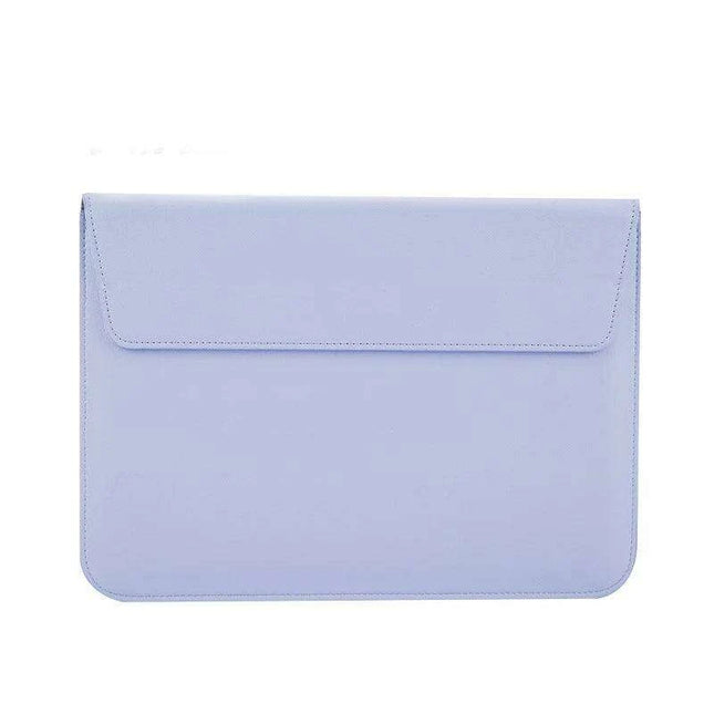Sleek PU Leather Laptop Sleeve - Compatible with MacBook and Huawei - Chic Tech Accessory for Everyday Use