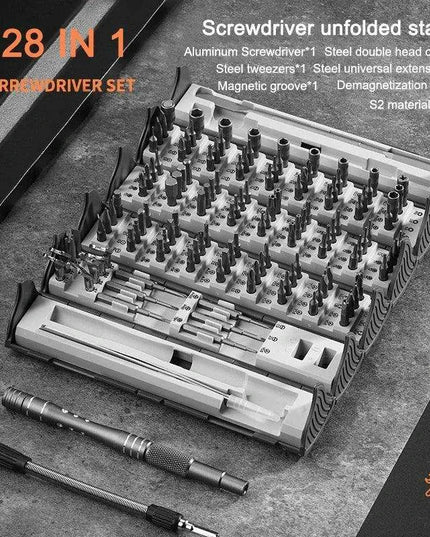 Ultimate 128-Piece Precision Screwdriver Kit for Electronics and Gadgets