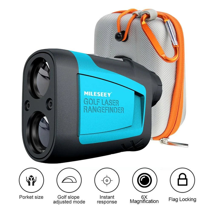 Compact Laser Rangefinder - 600M Distance Measurement Tool for Golf and Hunting