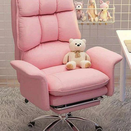 Premium Adjustable Leather Gaming Recliner with Ergonomic Design