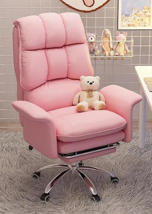 Premium Adjustable Leather Gaming Recliner with Ergonomic Design