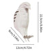 Golden Owl LED Wall Sconce - Charming Battery-Operated 3D Animal Lamp