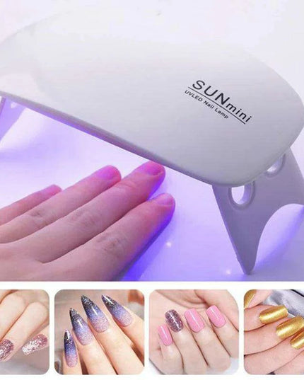 Portable 6W USB LED Nail Curing Lamp - Salon-Quality Manicures Anytime, Anywhere