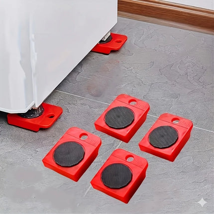 2-Piece Heavy-Duty Furniture Mover Set — Scratch-Free Multi-Surface Glides