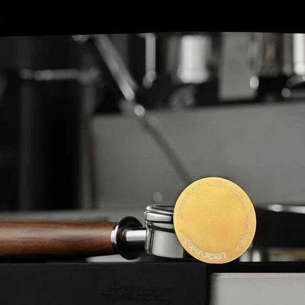 Stainless Steel Double-Layer Espresso Puck Screen for Optimal Coffee Extraction - Compatible with 51/53/58.5mm Portafilters
