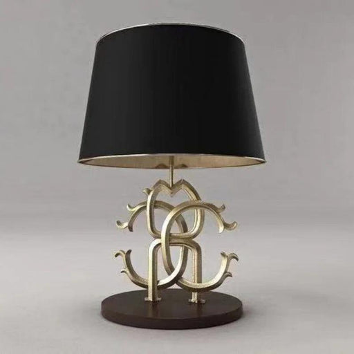 Luxurious LED Table Lamp with Artistic Gold and Silver Accents for Home and Office Décor