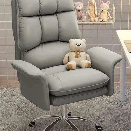 Premium Adjustable Leather Gaming Recliner with Ergonomic Design