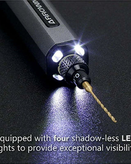 Precision Portable Drill Press Kit with Rechargeable Mini Electric Drill - Perfect for Various Materials