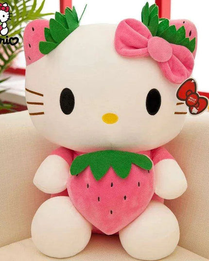 Y2K Hello Kitty Cozy Plush Toy - Adorable Kawaii Cuddly Companion for Children's Birthday Celebrations