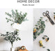 Elegant Silver Dollar Eucalyptus Green Swag - Chic Home Decor Accent