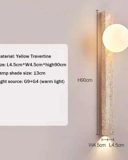 Cream Nordic LED Wall Sconce: Stylish Illumination for Modern Interiors