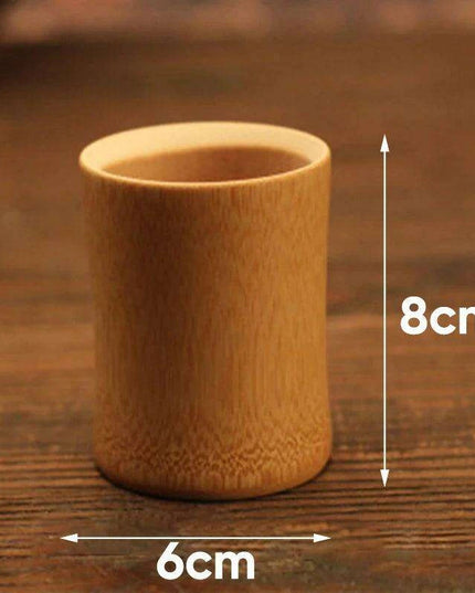 Sustainable Handmade Bamboo Beverage Mug - Ideal for Tea, Beer, and More