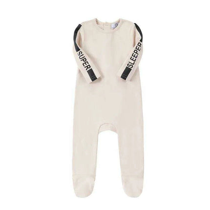 Chic Black and Beige Striped Family Matching Modal Outfit Set for All Ages